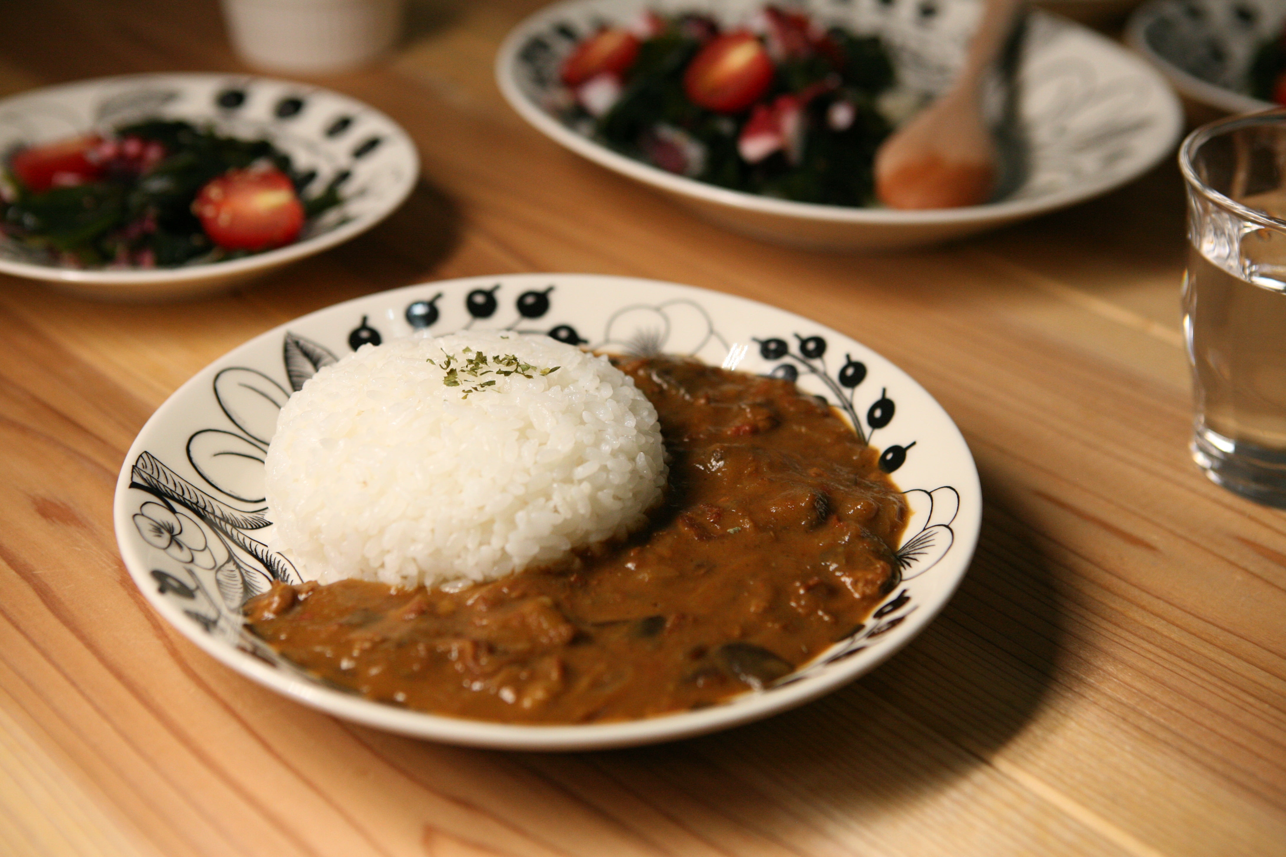 「三日月カレー」