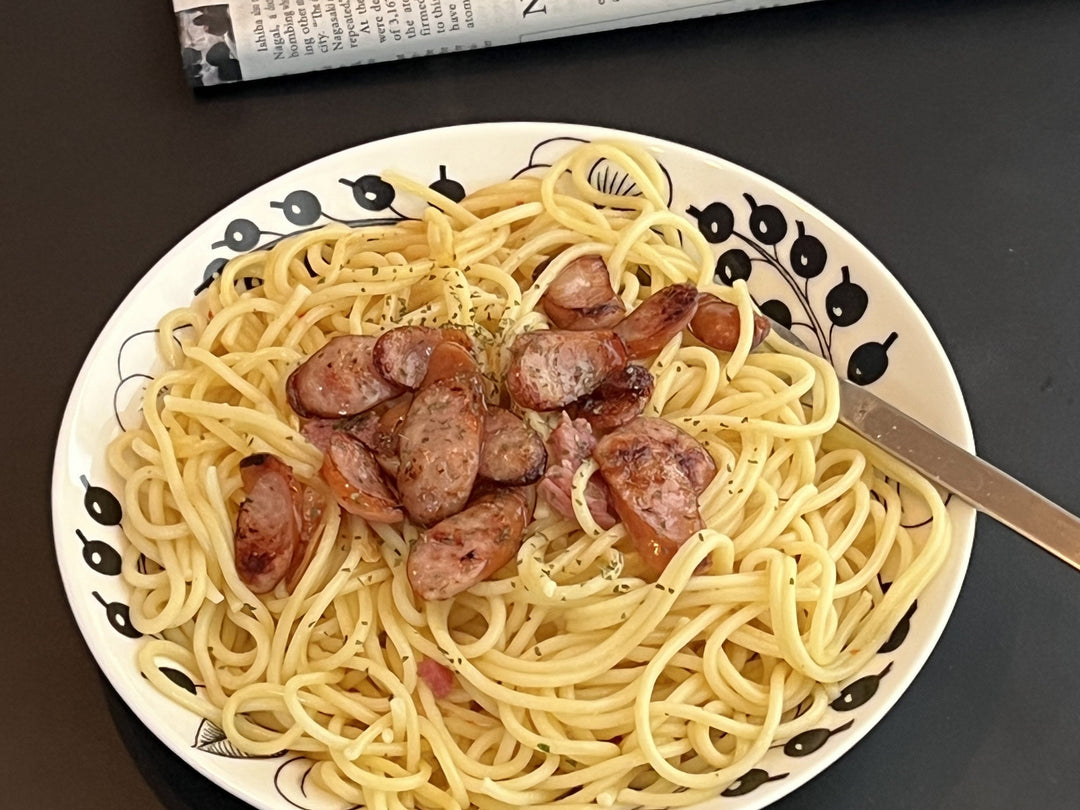 「朝パスタ」